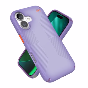 Speck Presidio Lux Grip MagSafe ümbris seadmele iPhone 17, Purple Fade / Magic Purple / New Poppy värvitoonis