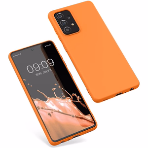 Silikoonist ümbris Pehme paindlik kummist kate Samsung Galaxy A22 4G musta