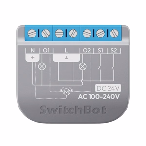 SwitchBot Relay Lüliti 2PM intelligent two-channel lüliti