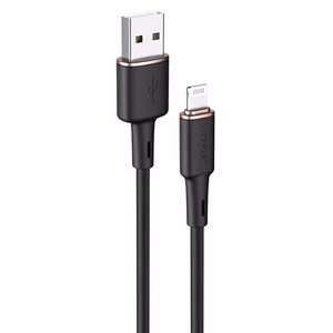 Acefast кабель MFI USB - Lightning 1.2m, 2.4A чёрный (C2-02 black)
