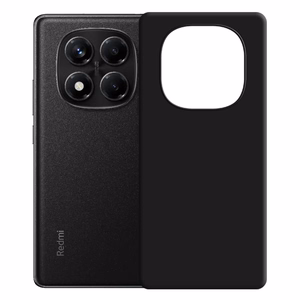3mk Silicone Ümbris jaoks Xiaomi Redmi Note 14 Pro 5G - must