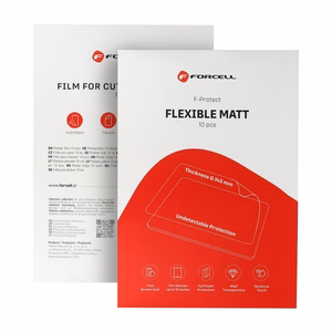 Kile lõikamismasinale Forcell F-Protect Flexible TABLET MATT tahvelarvutitele kuni 13" 10 tk