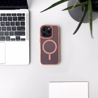 Glitter Ümbris with MagSafe jaoks Samsung Galaxy S25 Edge - roosa