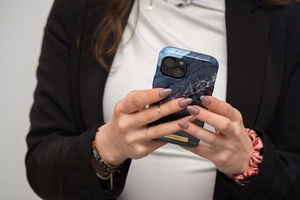 Ümbris jaoks iPhone 15 PLUS Forcell F-Protect Mirage compatible with Magsafe ocean marble