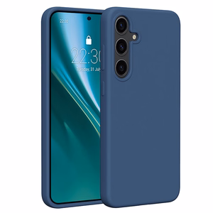 Etteri Silicone ümbris jaoks Samsung Galaxy S24 Plus dark sinine