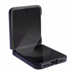 Чехол Audi из синтетической кожи MagSafe для Samsung Galaxy Z Flip 6 - чёрный