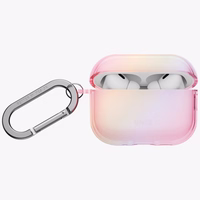 Uniq Iridescia Hang Ümbris jaoks AirPods Pro 3 - Läbipaistev roosa
