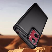 Tech-Protect TPUCarbon Ümbris jaoks Motorola Moto G05 / E15 - Must