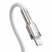 USB-C kaabel jaoks Lightning Baseus Cafule, PD, 20W, 1m (valge)