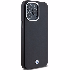 BMW Signature Wrapped Metal MagSafe чехол для iPhone 15 Pro Max - чёрный