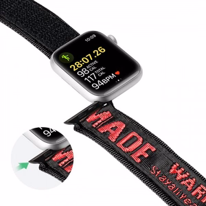 Rihm Dux Ducis Outdoor Apple Watch 42mm/44mm/45mm must / punane