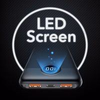 Powerbank Veger L10S (W1105PD) PD QC3.0 2A 20W 10000 mAh must