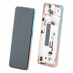 LCD ekraan Xiaomi Mi 10T Lite 5G puuteekraaniga koos raamiga Rose Gold Beach originaal (service pack)