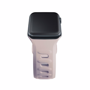 3mk silikoonrihm Apple Watchile, 38/40/41/42 mm, Latte, väike suurus