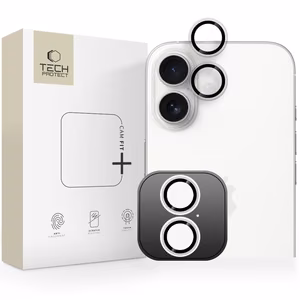 Karastatud klaas jaoks camera Tech-Protect CamRing Fit+ Apple iPhone 17 clear