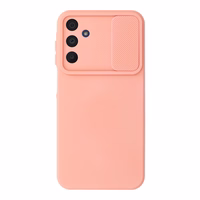 Camshield Soft jaoks Samsung Galaxy A15 4G/5G Salmon