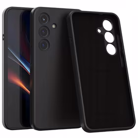 Spacecase Silikoonist Mag ümbris Galaxy S25 must