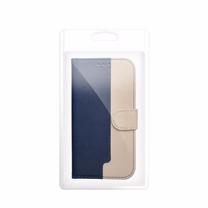 Flip case for iPhone 17 PRO / 18 PRO Split Book navy and cream