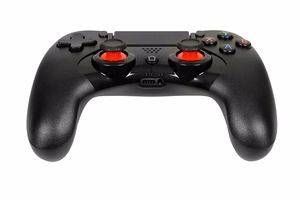 iBox IGP4 mängukontroller must Bluetooth Gamepad analoog / digitaal Android, PC, PlayStation 4, iOS