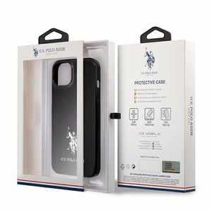 US Polo USHCP13SUMHK iPhone 13 mini 5.4" must/must kõvakott Horses Logo