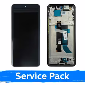 LCD ekraan ühilduv Xiaomi Redmi Note 14 Pro 5G raamiga / Korall roheline / (Service Pack)
