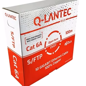Q-LANTEC S/FTP cat.6A võrgukaabel, keerdpaar, LSOH