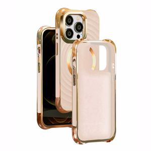 Circle Glam Mag case for iPhone 14 Pro 6,1" pink