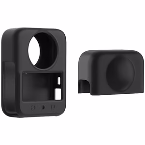 PULUZ silikoonist objektiivi kaas DJI Osmo 360 (must)