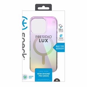 Speck Presidio2 Lux MagSafe - iPhone 16 Pro чехол (Amazing Purple / прозрачный)
