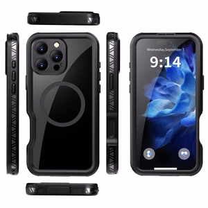Waterproof case SHELLBOX GT compatible koos MagSafe jaoks IPHONE 16 Pro Max must