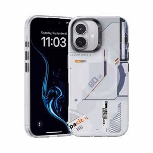 Benks Magnetic Mecha Series Ümbris jaoks Iphone 16 Plus valge