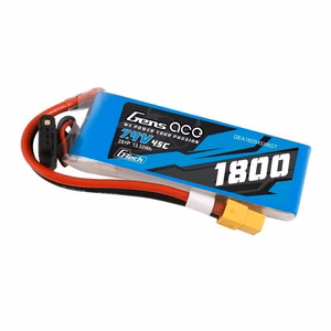 Аккумулятор GensAce G-Tech LiPo 1800 мА·ч, 7,4 В, 45C, 2S1P, разъем XT60