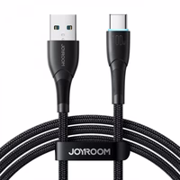 USB Kaabel Joyroom "SA32-AC6" Must "Type-C" 100cm (kuni 100W)