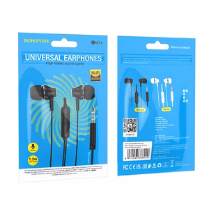 Borofone Earphones BM74 Singer black