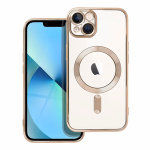 ELECTRO MAG COVER case compatible with MagSafe jaoks IPHONE 13 kuldne