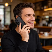 Tech-Protect MagFlex Ümbris for Samsung Galaxy S26+ - läbipaistev must