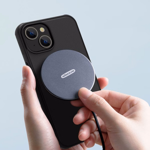 Nillkin Super Frosted Shield Pro magnetiline ümbris iPhone 14 Plus'ile MagSafe magnetiga sinine