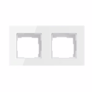 Avatto 2 Socket TS20 light switch frame (valge)