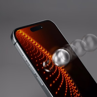 SBS Karastatud klaas D3O with frame jaoks iPhone 16 Plus / iPhone 15 Plus