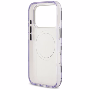 KARL LAGERFELD ümbris jaoks IPHONE 17 Pro Max compatible with MagSafe KLHMP17XHMIKLMEU (IML KL Monogram) lilla