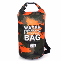 Waterproof Dry Bag Type 1 20L oranž camouflage
