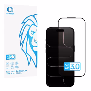 Закаленное стекло Tel Protect 10X AR 3.0 AntiReflective Titanium для Iphone 17 Air (конверт)