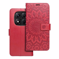 MEZZO Book ümbris jaoks XIAOMI Redmi Note 14 PRO 5G / 14 PRO PLUS 5G mandala magenta