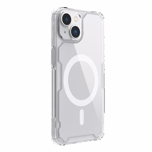 Nillkin Nature Pro armored ümbris with MagSafe jaoks iPhone 15 Plus - valge