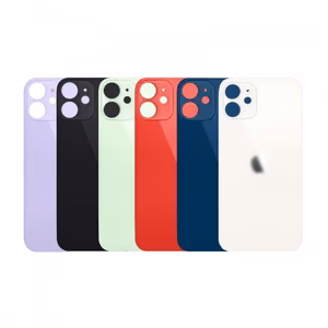 Tagakaas ühilduv iPhone 12 / must / (Suurem auk) / HQ