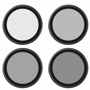 Set of 4 TELESIN CPL/ND8/ND16/ND32 filters jaoks DJI Osmo Action 3 / 4 / 5