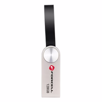 Pendrive 128GB USB 3.2 Gen 1 (USB A) Forcell F-Data Metal hõbedane
