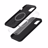 Crong Color Cover Magnetic - iPhone 14 / iPhone 13 MagSafe ümbris (must)