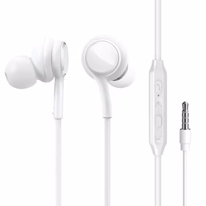 Wired Earphones JR-EW02, Half in Ear (valge)