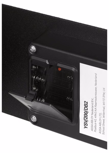 Yale YSV/200/DB2 – eraldiseisev seif, 8,6 l, terasest, must
